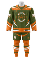 ARETE Breakaway hockey uniform on mannequin