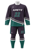 ARETE Breakaway hockey uniform on mannequin