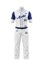ARETE Ace baseball uniform on mannequin